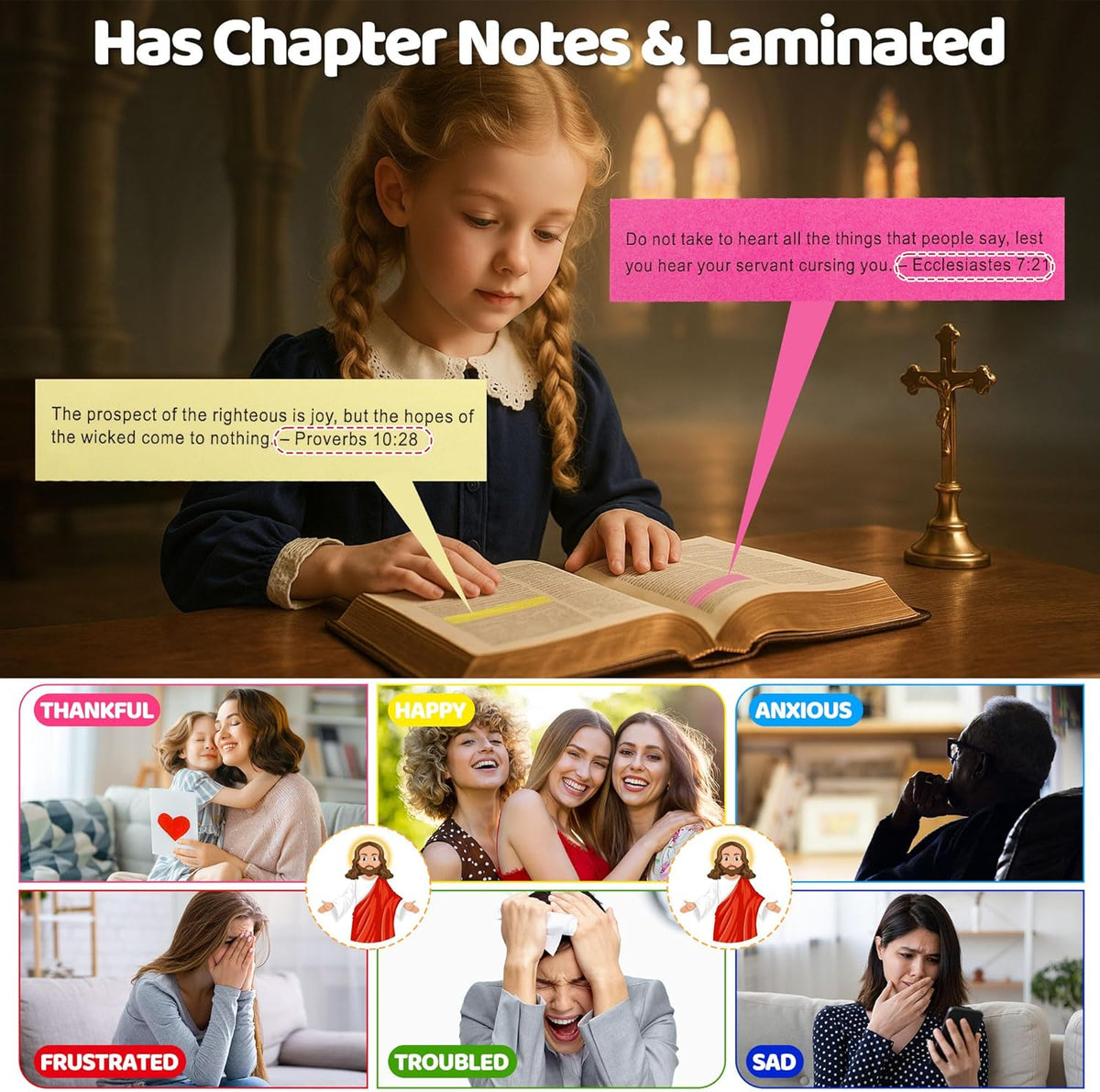 Hand-Calligraphed Daily Grace Scripture Jar