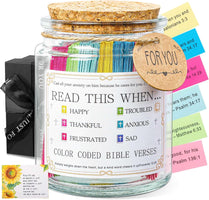 Hand-Calligraphed Daily Grace Scripture Jar